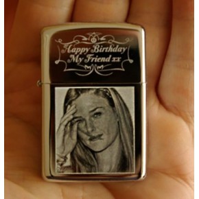 Mechero tipo Zippo personalizado