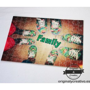 Puzzle corazón personalizado Puzzle corazón personalizado