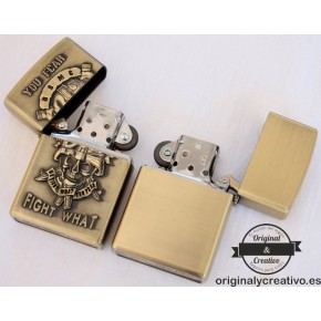Mechero tipo Zippo personalizado