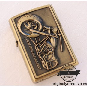 Mechero tipo Zippo personalizado