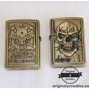 Mechero tipo Zippo personalizado