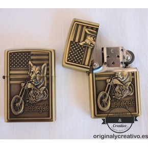 Mechero tipo Zippo personalizado