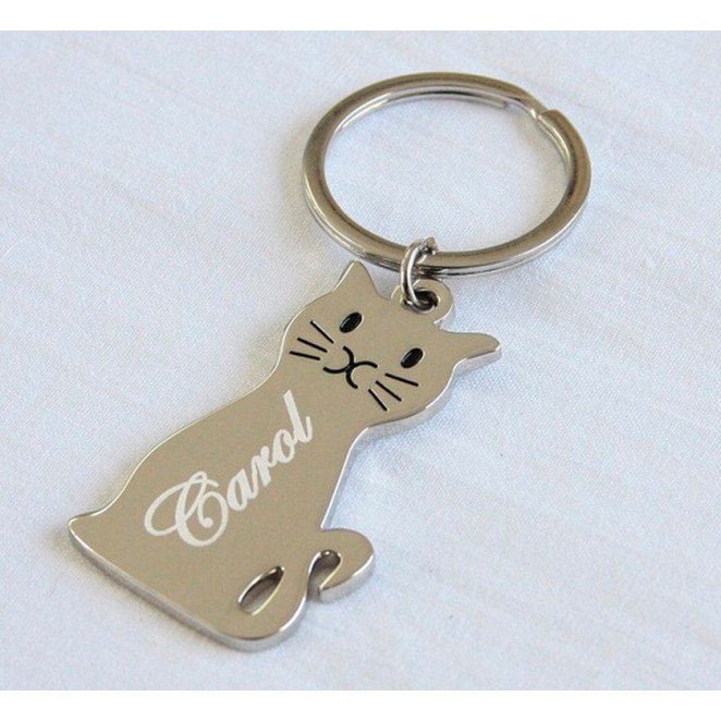 llavero gato personalizado llavero gato personalizado