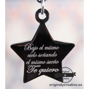 Llavero estrella