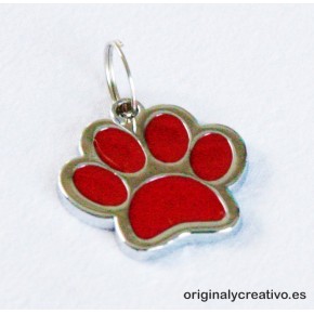 chapa identificativa huella chapa identificativa huella