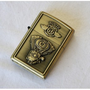 Encendedor tipo Zippo route 66