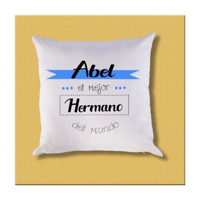 Cojín con texto personalizado Cojín con texto personalizado