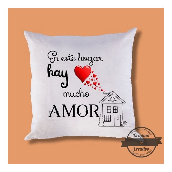 Cojín con texto personalizado Cojín con texto personalizado