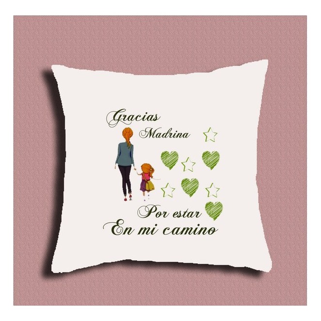 Cojín con texto personalizado Cojín con texto personalizado