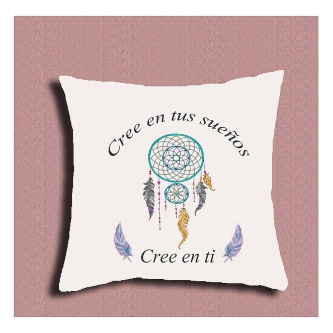 Cojín con texto personalizado Cojín con texto personalizado