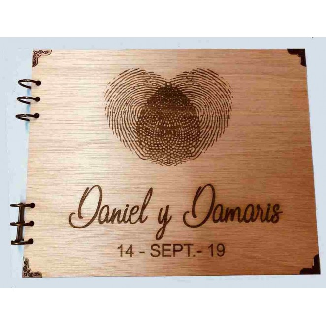 Album de madera personalizado Album de madera personalizado