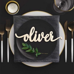 MarcaSitio madera boda grande MarcaSitio madera boda grande