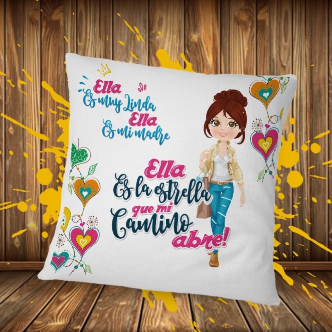 Cojín personalizado dia de la madre Cojín personalizado dia de la madre