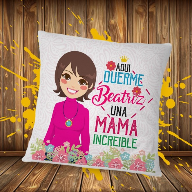 Cojín personalizado dia de la madre Cojín personalizado dia de la madre