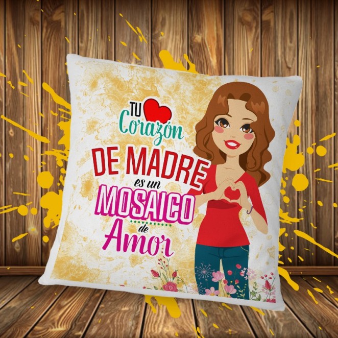 Cojín personalizado dia de la madre Cojín personalizado dia de la madre
