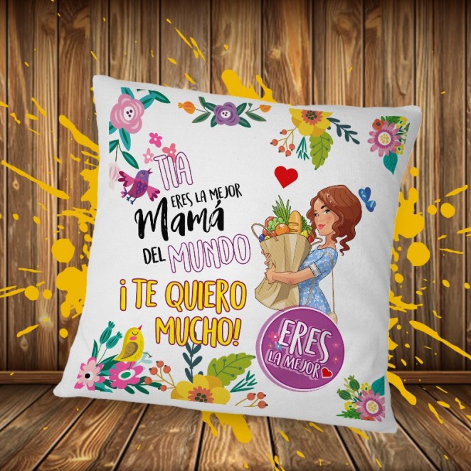 Cojín personalizado dia de la madre Cojín personalizado dia de la madre