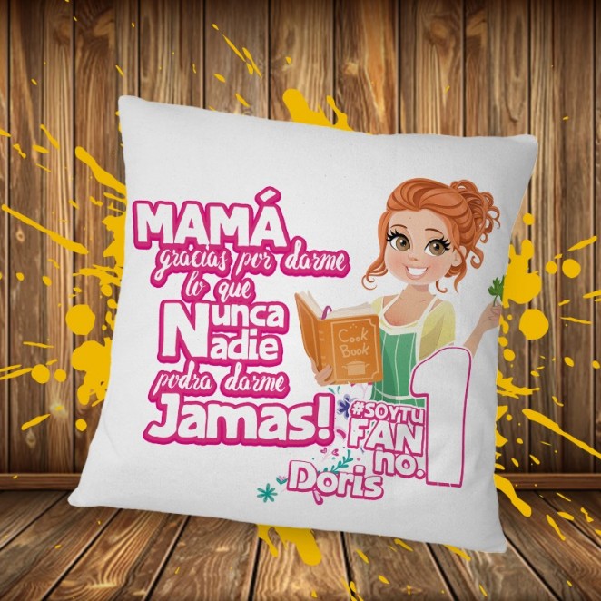 Cojín personalizado dia de la madre Cojín personalizado dia de la madre