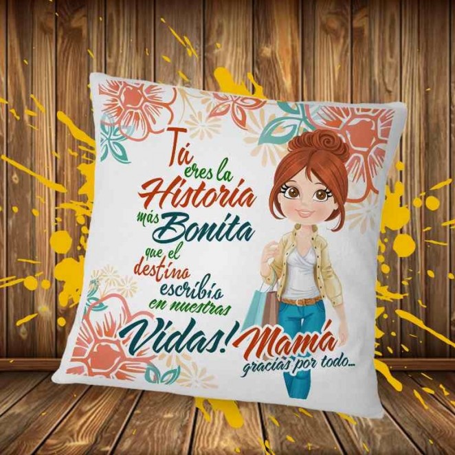 Cojín personalizado dia de la madre Cojín personalizado dia de la madre