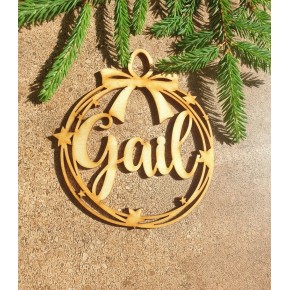 Bola navidad con nombre Bola navidad con nombre