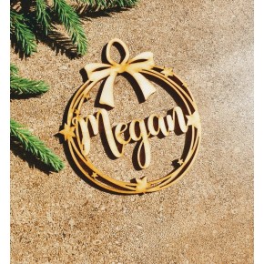 Bola navidad con nombre Bola navidad con nombre