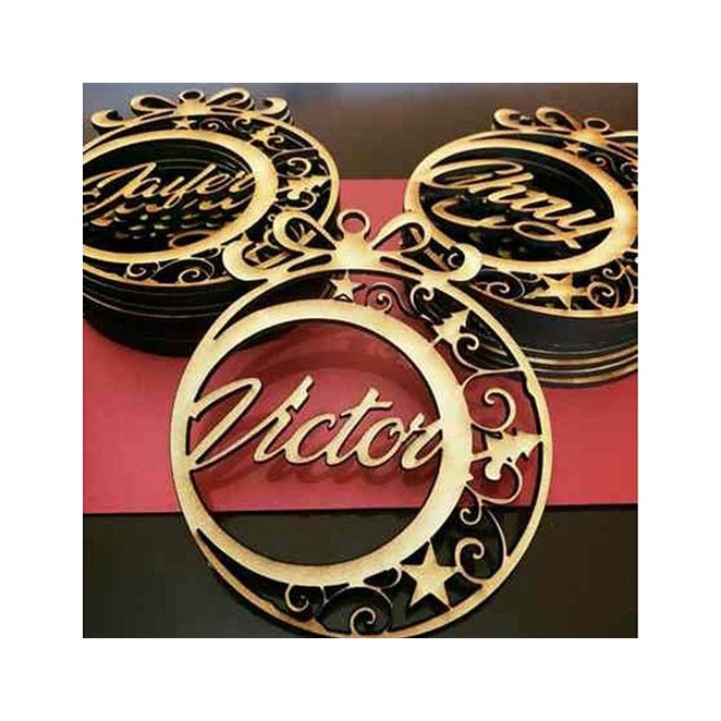 Bola navidad con nombre Bola navidad con nombre