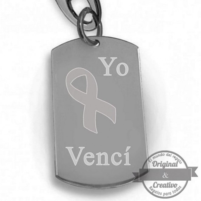 Llavero personalizado yo venci Llavero personalizado yo venci
