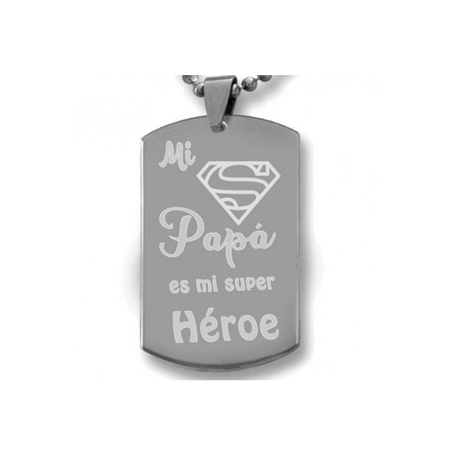 colgante mi papa es mi super heroe colgante mi papa es mi super heroe
