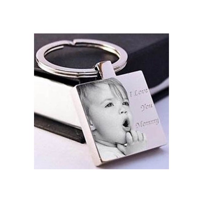 llavero acero con foto llavero acero con foto
