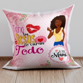 Cojín Mamá tus besos lo...