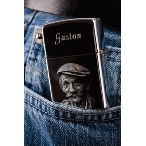 Mechero tipo Zippo personalizado
