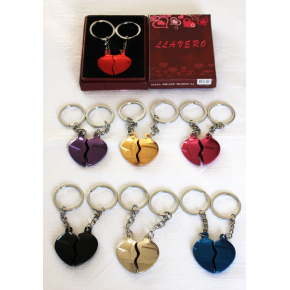 Llavero corazón partido Llavero corazón partido