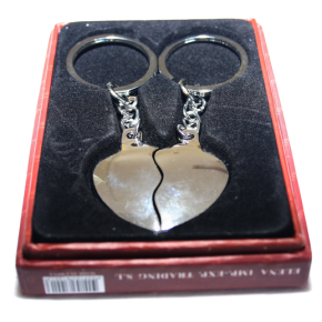 Llavero corazón partido Llavero corazón partido