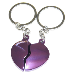 Llavero corazón partido Llavero corazón partido