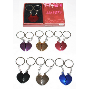 Llavero corazón partido Llavero corazón partido