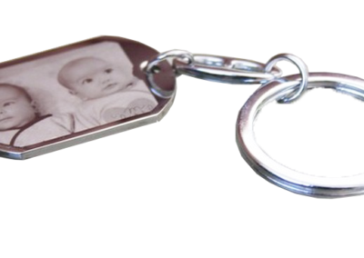 Llavero acero con foto