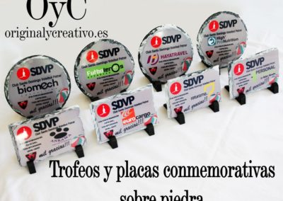 Trofeos en Piedra