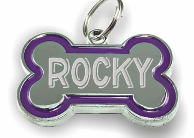 chapa-hueso-morado-perro